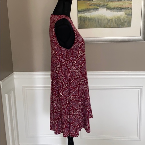 🔥 EUC! 3/15 Old Navy paisley dress - Picture 2 of 4